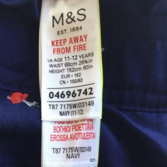 Boy's Shorts 11-12 M&S Flamingo - Picture 3 of 4